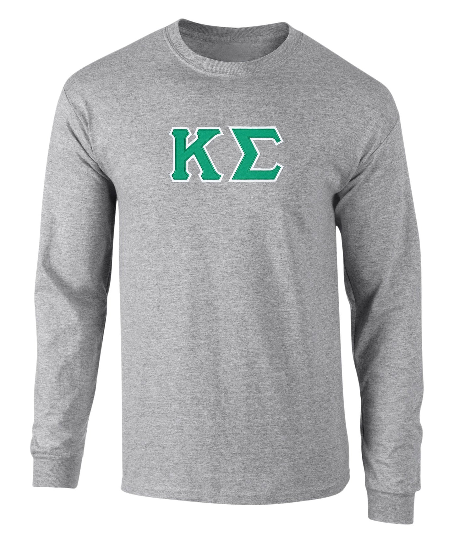 Kappa Sigma Twill Letter Long Sleeve Tee