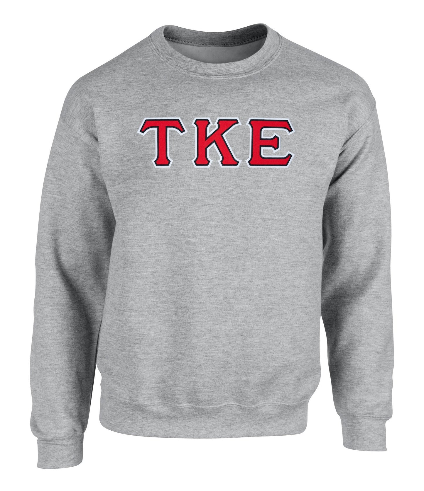 Tau Kappa Epsilon Twill Letter Crewneck Sweatshirt