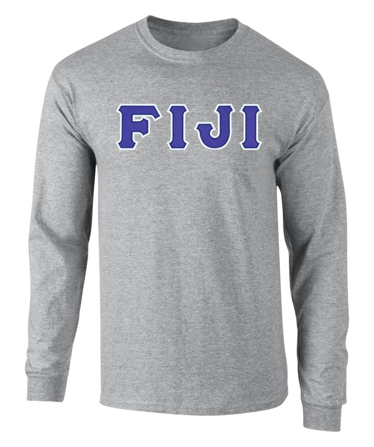 Fiji Phi Gamma Delta Twill Letter Tee Black 1 Medium