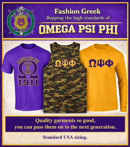 Omega Psi Phi 85th Conclave North American Tour Shirt