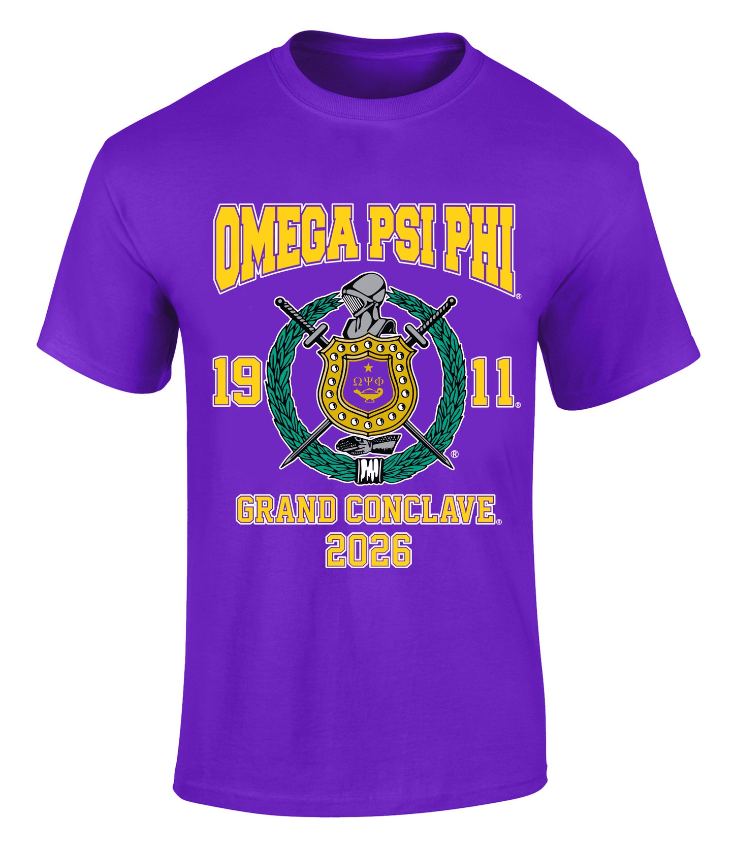 Omega Psi Phi 85th Conclave North American Tour Shirt