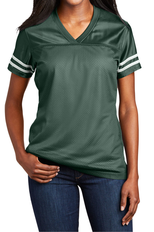 TCTG Team Spirit Womens Replica Jersey – College, Sports, High School & Fan Apparel - Forest Green/ White