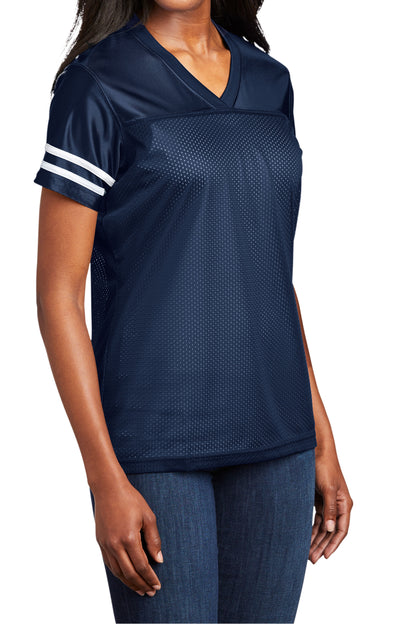 TCTG Team Spirit Womens Replica Jersey – College, Sports, High School & Fan Apparel - Navy/ White