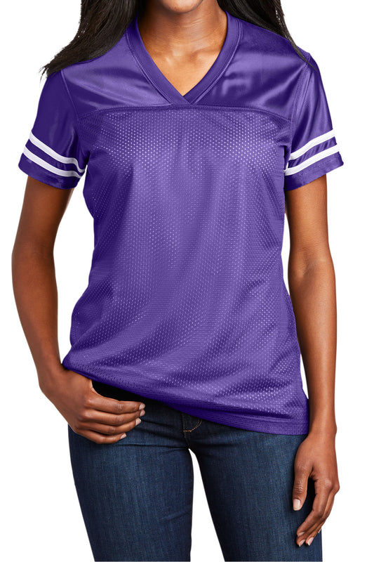 TCTG Team Spirit Womens Replica Jersey – College, Sports, High School & Fan Apparel - Purple/ White