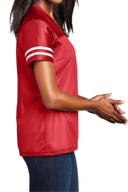 TCTG Team Spirit Womens Replica Jersey – College, Sports, High School & Fan Apparel - Red/ White