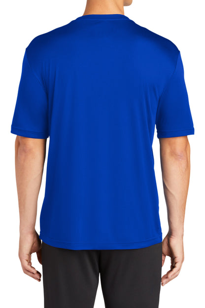 TCTG Team Spirit Athletic Wicking Short Sleeve Tee – College, Sports, High School & Fan Apparel - Blue