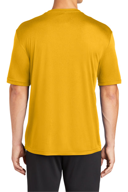 TCTG Team Spirit Athletic Wicking Short Sleeve Tee – College, Sports, High School & Fan Apparel - Gold