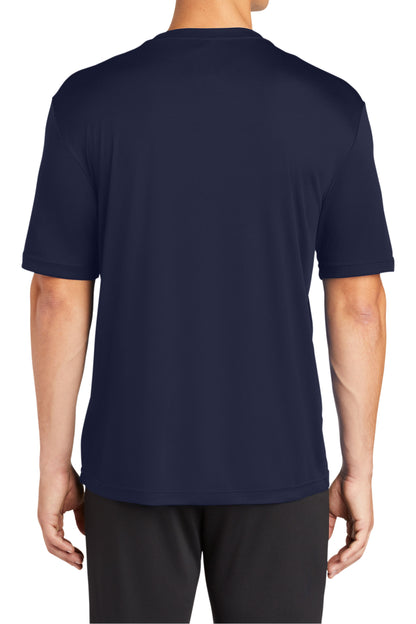 TCTG Team Spirit Athletic Wicking Short Sleeve Tee – College, Sports, High School & Fan Apparel - Navy