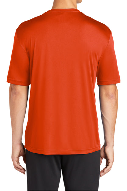 TCTG Team Spirit Athletic Wicking Short Sleeve Tee – College, Sports, High School & Fan Apparel - Orange