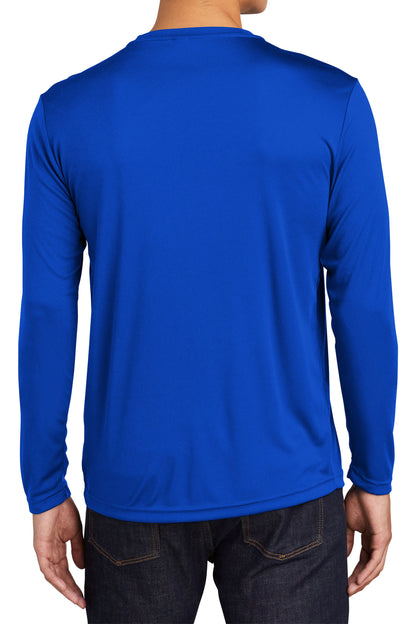 TCTG Team Spirit Athletic Wicking Long Sleeve Tee – College, Sports, High School & Fan Apparel -  Blue