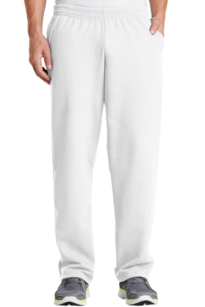 TCTG Team Spirit Fleece Sweatpant with Pockets – College, Sports, High School & Fan Apparel - White