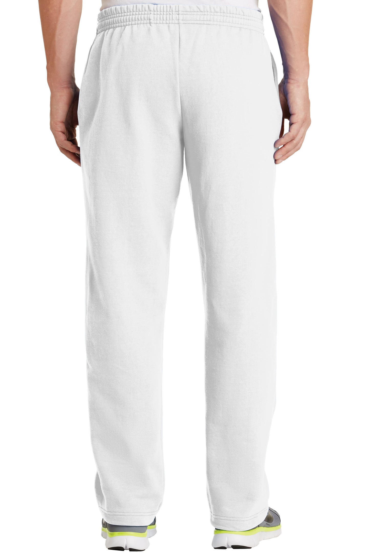 TCTG Team Spirit Fleece Sweatpant with Pockets – College, Sports, High School & Fan Apparel - White