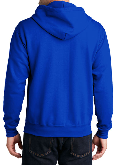 TCTG Team Spirit Full Zip Hoodie Sweatshirt – College, Sports, High School & Fan Apparel - Blue